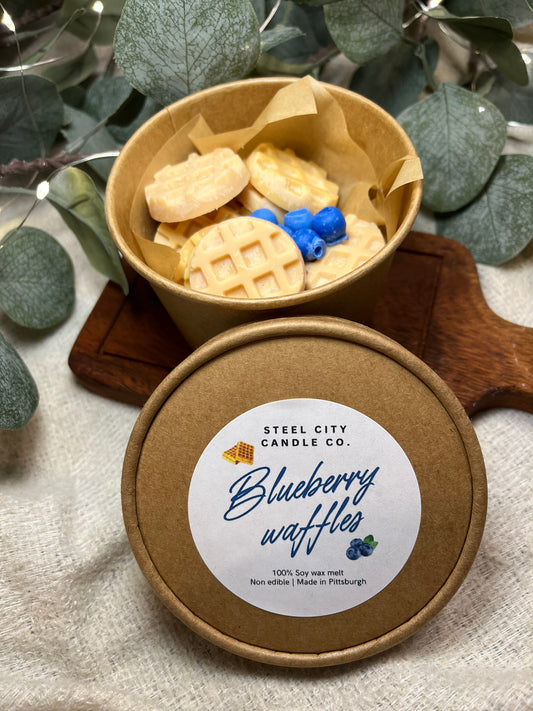 Blueberry waffles