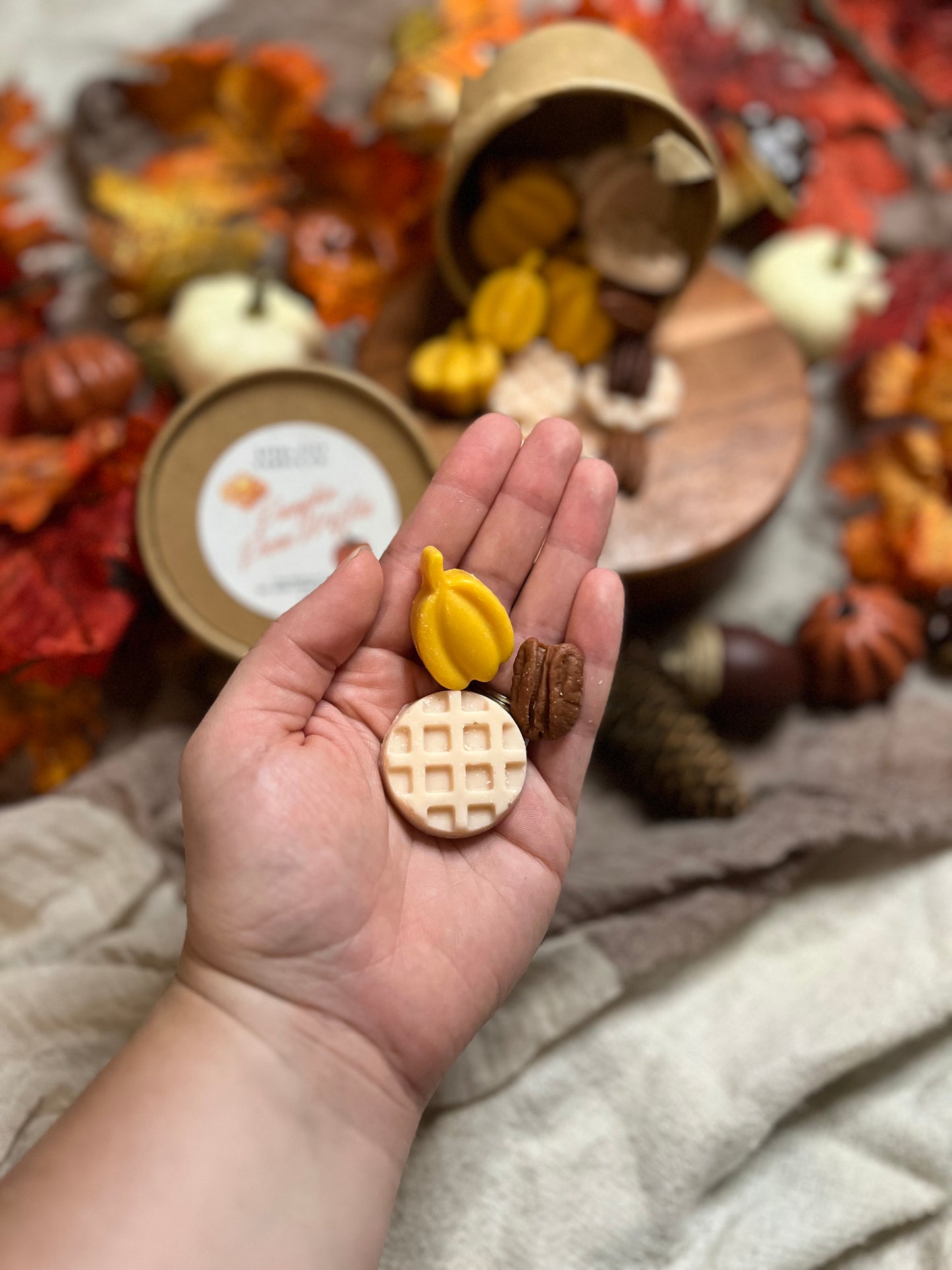Pumpkin Pecan Waffles